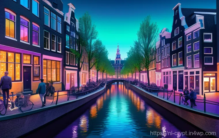가상 자산과 보안 법률의 변화 - Image Prompt 1: The Maturing Crypto Market in the Netherlands (MiCA)**