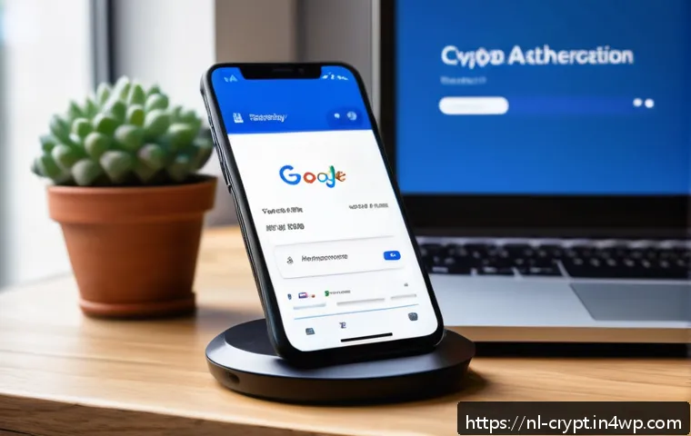 거래소와 개인 지갑 보안 비교 분석 - A modern digital security setup scene showing a Dutch person using a smartphone with a visible Googl...